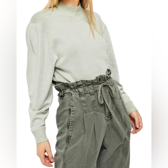 Free People Sweaters - Free People Starry Night Metallic Sweater
